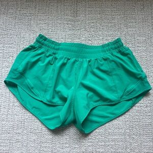 Women's Green Lululemon Shorts